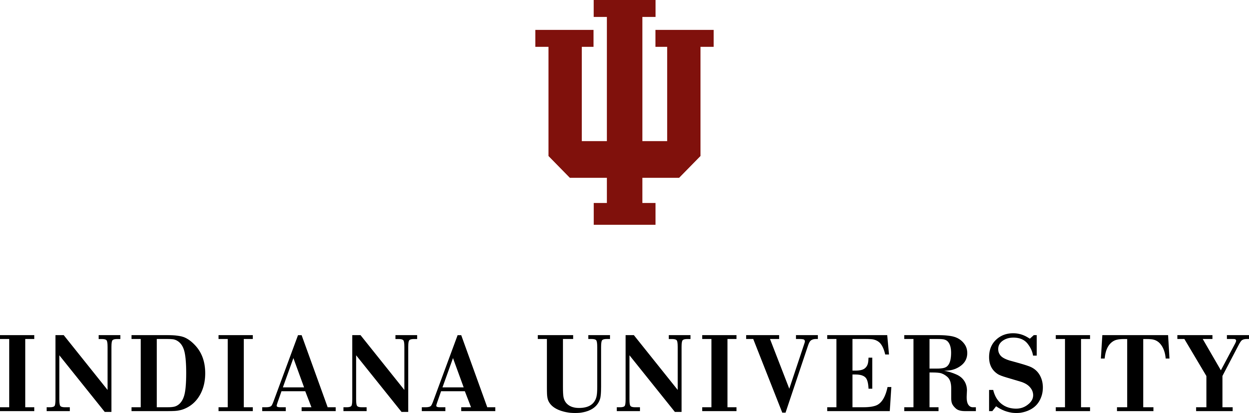 Wordmark for Indiana University